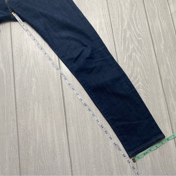 Adriano Goldschmied The Stilt Cigarette Leg Dark Wash Blue Skinny Jeans Size 26R - Picture 7 of 11